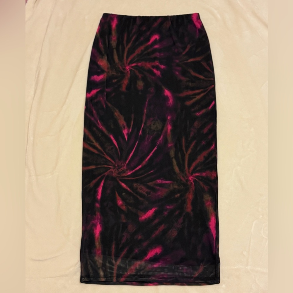 Tie-Dye Midi Skirt AFRM